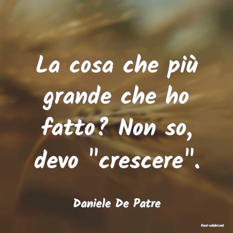 frasi di  Daniele De Patre
