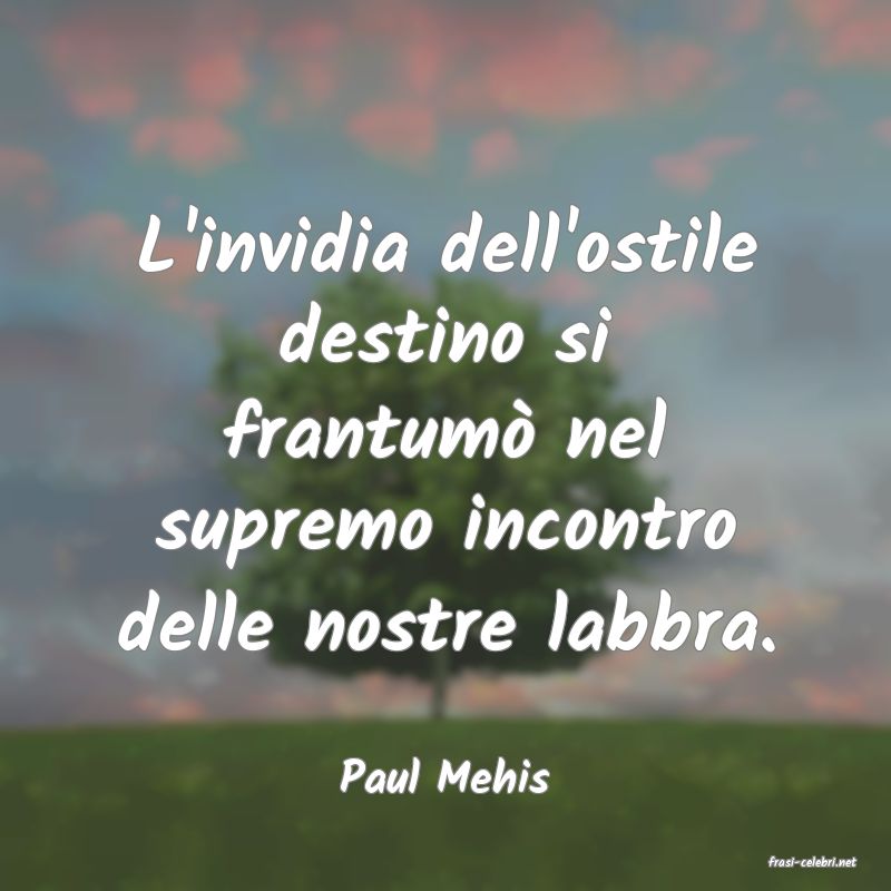 frasi di  Paul Mehis
