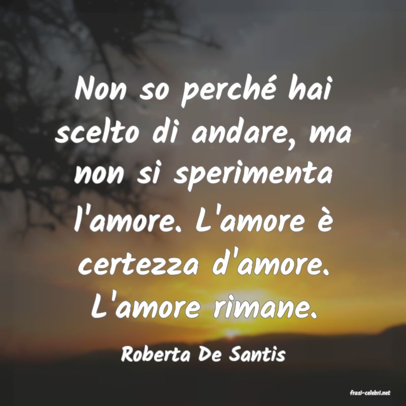 frasi di  Roberta De Santis
