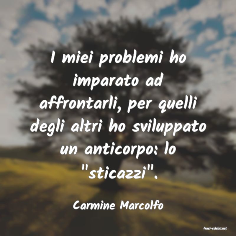 frasi di  Carmine Marcolfo
