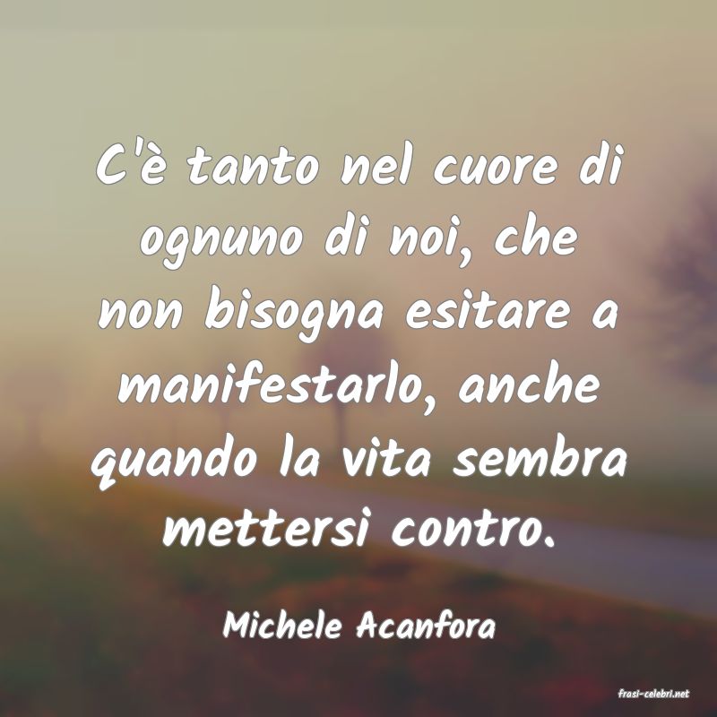 frasi di  Michele Acanfora
