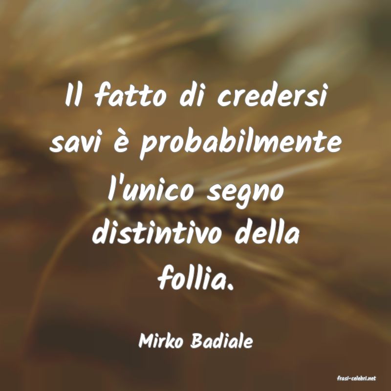 frasi di  Mirko Badiale
