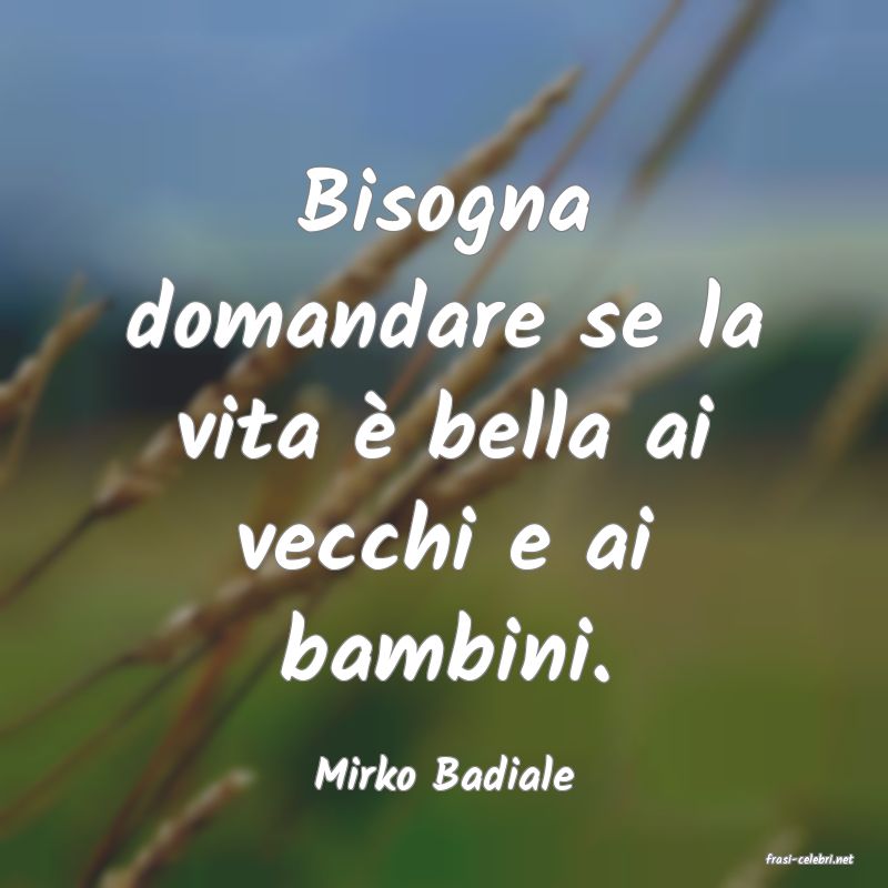 frasi di  Mirko Badiale
