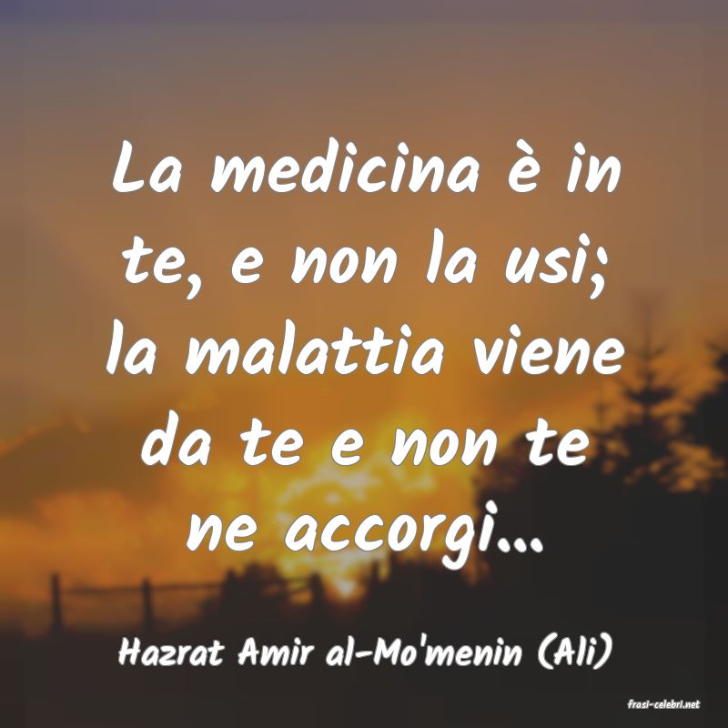 frasi di Hazrat Amir al-Mo'menin (Ali)