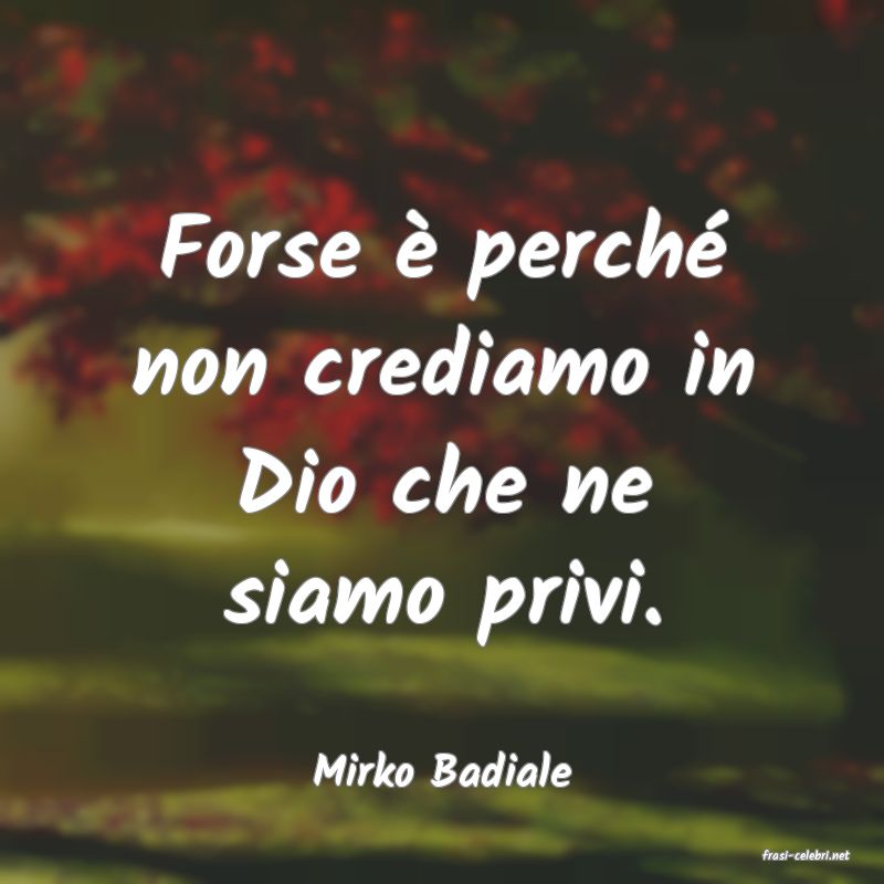 frasi di  Mirko Badiale
